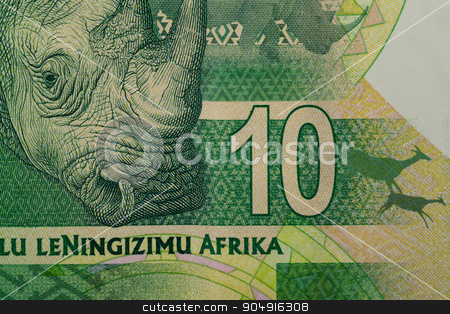 To use this stock image in your creative project, please select the size you need over to the right and click the "Add to Cart" button.
Your downloaded image will come with the Cutcaster watermark removed so don’t worry about the watermark you see on this page. detail of sout african rand stock photo, Detail of rand banknote. South African rands is the national currency of South Africa by Artush