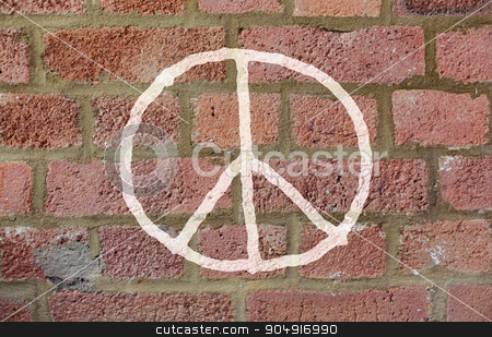 To use this stock image in your creative project, please select the size you need over to the right and click the "Add to Cart" button.
Your downloaded image will come with the Cutcaster watermark removed so don’t worry about the watermark you see on this page. peace sign drawing on red brick wall stock photo, symbolic, pacifism and hippie concept - peace sign drawing on red brick wall by Syda Productions