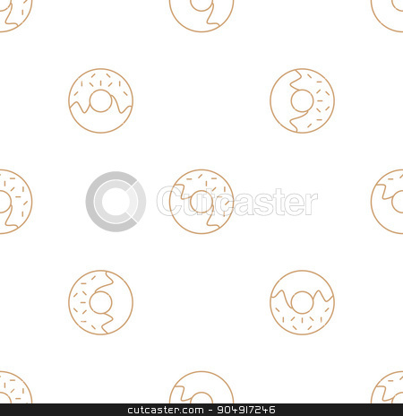 To use this stock image in your creative project, please select the size you need over to the right and click the "Add to Cart" button.
Your downloaded image will come with the Cutcaster watermark removed so don’t worry about the watermark you see on this page. donuts outline seamless pattern stock vector clipart, vector brown gold color outline donuts seamless pattern on lwhite background
by Alexey Kurenkov