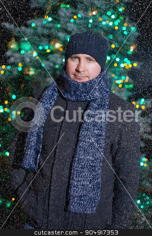 To use this stock image in your creative project, please select the size you need over to the right and click the "Add to Cart" button.
Your downloaded image will come with the Cutcaster watermark removed so don’t worry about the watermark you see on this page. Portrait of elegant fashionable man dressed in coat and scarf stock photo, Portrait of elegant fashionable man dressed in coat and scarf. by timonko