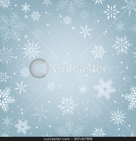 To use this stock image in your creative project, please select the size you need over to the right and click the "Add to Cart" button.
Your downloaded image will come with the Cutcaster watermark removed so don’t worry about the watermark you see on this page. Christmas Snowflakes seamless pattern stock vector clipart, by monicaodo