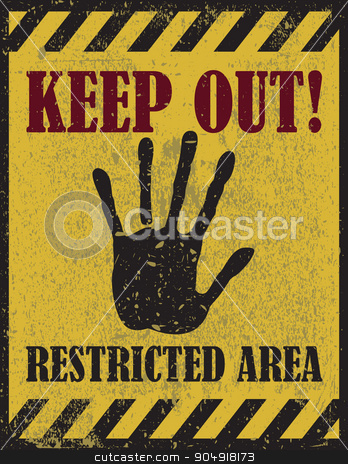 To use this stock image in your creative project, please select the size you need over to the right and click the "Add to Cart" button.
Your downloaded image will come with the Cutcaster watermark removed so don’t worry about the watermark you see on this page. Keep out sign, warning stock vector clipart, Keep out warning, restricted area sign, warning sign
by monicaodo