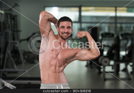 To use this stock image in your creative project, please select the size you need over to the right and click the "Add to Cart" button.
Your downloaded image will come with the Cutcaster watermark removed so don’t worry about the watermark you see on this page. Bodybuilder Posing In The Gym stock photo, Awesome Bodybuilder Showing His Muscles And Posing In Gym by Jasminko Ibrakovic