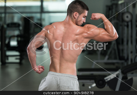 To use this stock image in your creative project, please select the size you need over to the right and click the "Add to Cart" button.
Your downloaded image will come with the Cutcaster watermark removed so don’t worry about the watermark you see on this page. Detail Of A Bodybuilder Posing In The Gym stock photo, Awesome Bodybuilder Showing His Muscles And Posing In Gym by Jasminko Ibrakovic