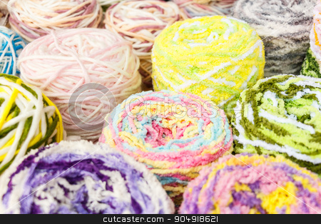 To use this stock image in your creative project, please select the size you need over to the right and click the "Add to Cart" button.
Your downloaded image will come with the Cutcaster watermark removed so don’t worry about the watermark you see on this page. knitting wool stock photo, close up to group of colorful knitting wool by stockdevil