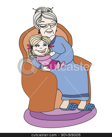 To use this stock image in your creative project, please select the size you need over to the right and click the "Add to Cart" button.
Your downloaded image will come with the Cutcaster watermark removed so don’t worry about the watermark you see on this page. grandmother hugs her granddaughter - hand drawn illustration stock vector clipart, grandmother hugs her granddaughter - hand drawn illustration by Jacky Brown