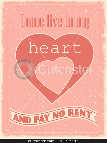 To use this stock image in your creative project, please select the size you need over to the right and click the "Add to Cart" button.
Your downloaded image will come with the Cutcaster watermark removed so don’t worry about the watermark you see on this page. Vintage Valentine's Day poster stock vector clipart, Vintage Valentine's Day poster. by monicaodo