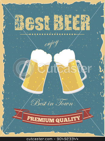 To use this stock image in your creative project, please select the size you need over to the right and click the "Add to Cart" button.
Your downloaded image will come with the Cutcaster watermark removed so don’t worry about the watermark you see on this page. Vintage beer poster stock vector clipart, Vintage beer poster with grunge effects. by monicaodo