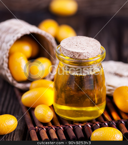 To use this stock image in your creative project, please select the size you need over to the right and click the "Add to Cart" button.
Your downloaded image will come with the Cutcaster watermark removed so don’t worry about the watermark you see on this page. kumqwat oil stock photo, kumqwat oil in bank and on the wooden table by tycoon