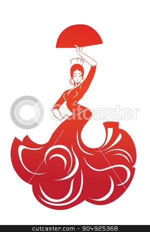 To use this stock image in your creative project, please select the size you need over to the right and click the "Add to Cart" button.
Your downloaded image will come with the Cutcaster watermark removed so don’t worry about the watermark you see on this page. flamenco woman in expressive pose flat silhouette stock vector clipart, flat silhouette drawing of dlamenco woman in expressive pose by Jera