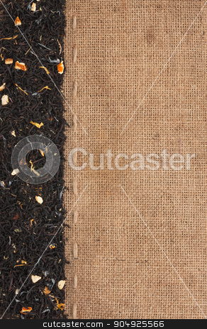To use this stock image in your creative project, please select the size you need over to the right and click the "Add to Cart" button.
Your downloaded image will come with the Cutcaster watermark removed so don’t worry about the watermark you see on this page. Black tea with additives lies on sackcloth stock photo, Black tea with additives lies on sackcloth, with space for text by alekleks