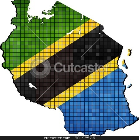 To use this stock image in your creative project, please select the size you need over to the right and click the "Add to Cart" button.
Your downloaded image will come with the Cutcaster watermark removed so don’t worry about the watermark you see on this page. Tanzania map with flag inside stock vector clipart, Tanzania map with flag inside,
Tanzania map grunge mosaic,
Map of Tanzania in mosaic,
Abstract grunge mosaic vector by Jugoslav