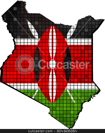 To use this stock image in your creative project, please select the size you need over to the right and click the "Add to Cart" button.
Your downloaded image will come with the Cutcaster watermark removed so don’t worry about the watermark you see on this page. Kenya map with flag inside stock vector clipart, Kenya map with flag inside,
Kenya map grunge mosaic,
Map of Kenya in mosaic,
Abstract grunge mosaic vector by Jugoslav