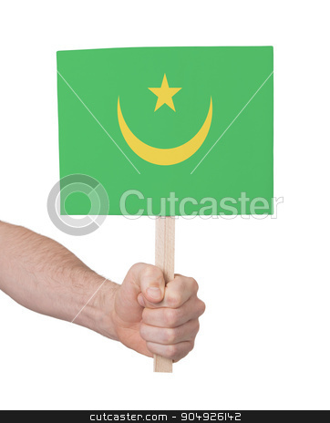 To use this stock image in your creative project, please select the size you need over to the right and click the "Add to Cart" button.
Your downloaded image will come with the Cutcaster watermark removed so don’t worry about the watermark you see on this page. Hand holding small card - Flag of Mauritania stock photo, Hand holding small card, isolated on white - Flag of Mauritania by michaklootwijk