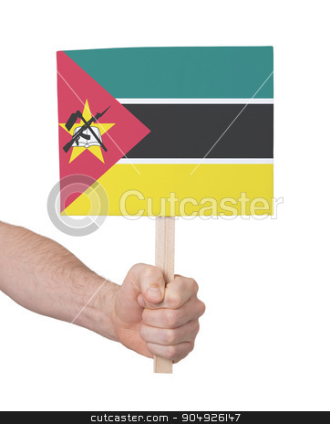To use this stock image in your creative project, please select the size you need over to the right and click the "Add to Cart" button.
Your downloaded image will come with the Cutcaster watermark removed so don’t worry about the watermark you see on this page. Hand holding small card - Flag of Mozambique stock photo, Hand holding small card, isolated on white - Flag of Mozambique by michaklootwijk