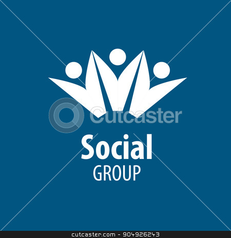To use this stock image in your creative project, please select the size you need over to the right and click the "Add to Cart" button.
Your downloaded image will come with the Cutcaster watermark removed so don’t worry about the watermark you see on this page. Social Group logo stock vector clipart, Abstract vector logo people for social groups by Aleksey Butenkov