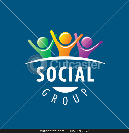 To use this stock image in your creative project, please select the size you need over to the right and click the "Add to Cart" button.
Your downloaded image will come with the Cutcaster watermark removed so don’t worry about the watermark you see on this page. Social Group logo stock vector clipart, Abstract vector logo people for social groups by Aleksey Butenkov