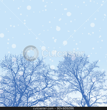 To use this stock image in your creative project, please select the size you need over to the right and click the "Add to Cart" button.
Your downloaded image will come with the Cutcaster watermark removed so don’t worry about the watermark you see on this page. Snowy winter forest with trees stock vector clipart, Vector illustration of snowy winter forest with trees by ElemenTxD