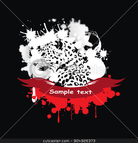 To use this stock image in your creative project, please select the size you need over to the right and click the "Add to Cart" button.
Your downloaded image will come with the Cutcaster watermark removed so don’t worry about the watermark you see on this page. Leopard in a frame stock vector clipart, Leopard in a frame with a red ribbon by ElemenTxD