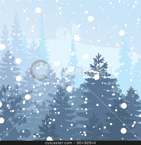 To use this stock image in your creative project, please select the size you need over to the right and click the "Add to Cart" button.
Your downloaded image will come with the Cutcaster watermark removed so don’t worry about the watermark you see on this page. Panorama of wild coniferous forest stock vector clipart, Vector panorama of wild coniferous forest with pines by ElemenTxD