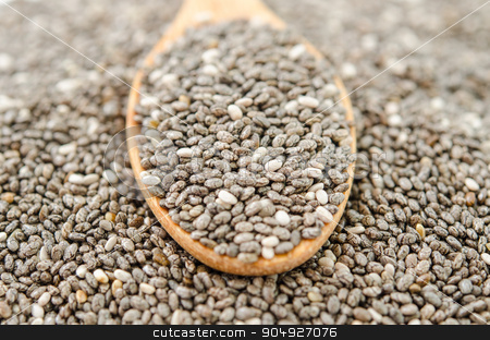 To use this stock image in your creative project, please select the size you need over to the right and click the "Add to Cart" button.
Your downloaded image will come with the Cutcaster watermark removed so don’t worry about the watermark you see on this page. Chia seed. stock photo, Chia seed in wooden spoon by Miss. PENCHAN PUMILA