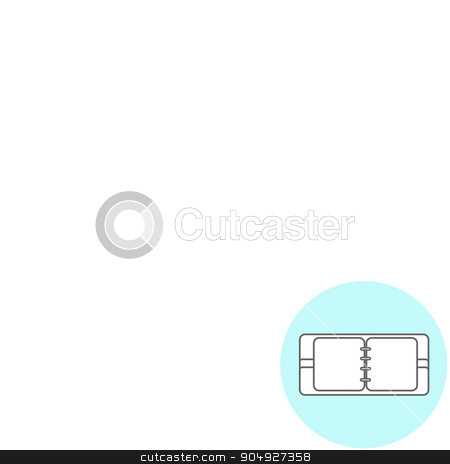 To use this stock image in your creative project, please select the size you need over to the right and click the "Add to Cart" button.
Your downloaded image will come with the Cutcaster watermark removed so don’t worry about the watermark you see on this page. Abstract Creative concept vector background. Line icons flat design elements. Modern vector pictogram of Notepad stock vector clipart, Line icons flat design elements. Modern vector pictogram of Notepad by Vladimir Khapaev