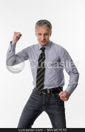 To use this stock image in your creative project, please select the size you need over to the right and click the "Add to Cart" button.
Your downloaded image will come with the Cutcaster watermark removed so don’t worry about the watermark you see on this page. Successful businessman. stock photo, Successful businessman. Confident glance of top manager. by Denys