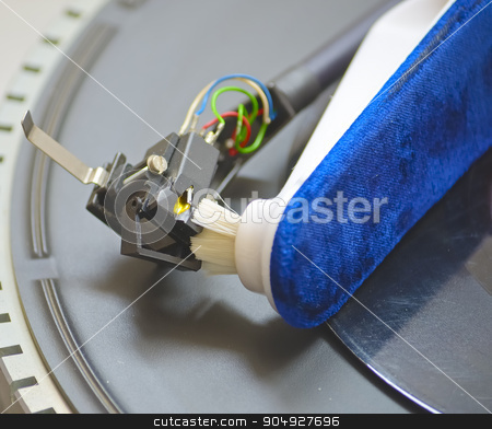 To use this stock image in your creative project, please select the size you need over to the right and click the "Add to Cart" button.
Your downloaded image will come with the Cutcaster watermark removed so don’t worry about the watermark you see on this page. Close-up of a cleaning cartridge stylus turntable stock photo, Close-up of a cleaning cartridge stylus turntable with brush by Vitantonio Caporusso