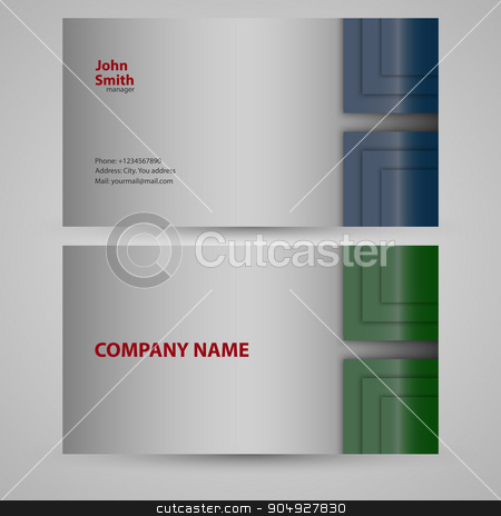To use this stock image in your creative project, please select the size you need over to the right and click the "Add to Cart" button.
Your downloaded image will come with the Cutcaster watermark removed so don’t worry about the watermark you see on this page. Vector illustration of business card stock vector clipart, Vector illustration of business card. Stock vector by Amelisk