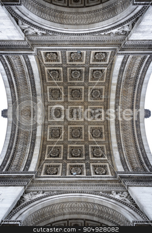 To use this stock image in your creative project, please select the size you need over to the right and click the "Add to Cart" button.
Your downloaded image will come with the Cutcaster watermark removed so don’t worry about the watermark you see on this page. Arc de Triomphe detail stock photo, Arc de Triomphe arch detail in Paris, France by Dutourdumonde