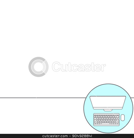 To use this stock image in your creative project, please select the size you need over to the right and click the "Add to Cart" button.
Your downloaded image will come with the Cutcaster watermark removed so don’t worry about the watermark you see on this page. Abstract Creative concept vector background. Line icons flat design elements. Modern vector Illustration pictogram of computer stock vector clipart, Abstract Creative concept vector background. Line icons flat design elements. Modern vector Illustration pictogram of computer by Vladimir Khapaev