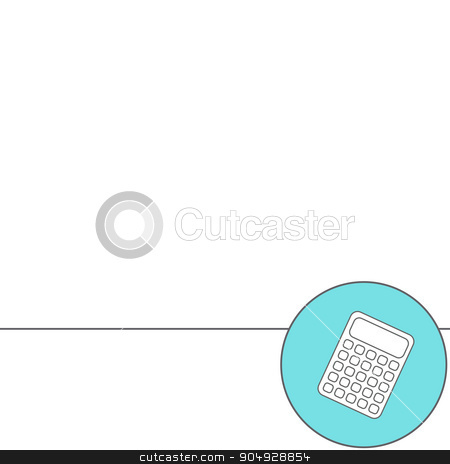 To use this stock image in your creative project, please select the size you need over to the right and click the "Add to Cart" button.
Your downloaded image will come with the Cutcaster watermark removed so don’t worry about the watermark you see on this page. Abstract Creative concept vector background. Line icons flat design elements. Modern vector Illustration pictogram of Calculator stock vector clipart, Abstract Creative concept vector background. Line icons flat design elements. Modern vector Illustration pictogram of Calculator by Vladimir Khapaev