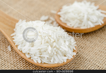 To use this stock image in your creative project, please select the size you need over to the right and click the "Add to Cart" button.
Your downloaded image will come with the Cutcaster watermark removed so don’t worry about the watermark you see on this page. Raw rice in wooden spoon. stock photo, Raw rice in wooden spoon on sack background. by Miss. PENCHAN PUMILA