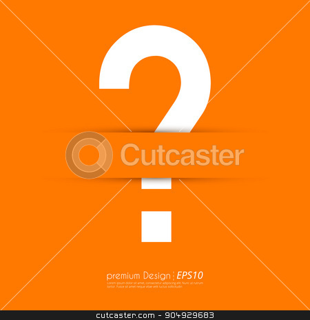 To use this stock image in your creative project, please select the size you need over to the right and click the "Add to Cart" button.
Your downloaded image will come with the Cutcaster watermark removed so don’t worry about the watermark you see on this page. Vector illustration of a question mark stock vector clipart, Vector illustration of a question mark. Flat design. by Amelisk