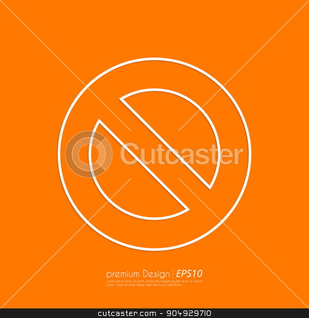To use this stock image in your creative project, please select the size you need over to the right and click the "Add to Cart" button.
Your downloaded image will come with the Cutcaster watermark removed so don’t worry about the watermark you see on this page. Stock Vector Linear icon prohibited stock vector clipart, Stock Vector Linear icon prohibited. Flat design. by Amelisk