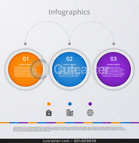 To use this stock image in your creative project, please select the size you need over to the right and click the "Add to Cart" button.
Your downloaded image will come with the Cutcaster watermark removed so don’t worry about the watermark you see on this page. Vector illustration infographics three options stock vector clipart, Vector illustration infographics three options. Stock vector by Amelisk