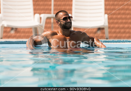 To use this stock image in your creative project, please select the size you need over to the right and click the "Add to Cart" button.
Your downloaded image will come with the Cutcaster watermark removed so don’t worry about the watermark you see on this page. Man Resting Relaxed On Edge Of Swimming Pool stock photo, Fashion Portrait Of A Very Muscular Sexy Man In Underwear At Swimming Pool by Jasminko Ibrakovic