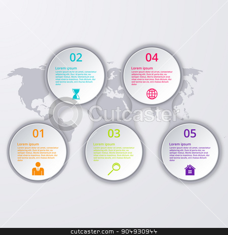 To use this stock image in your creative project, please select the size you need over to the right and click the "Add to Cart" button.
Your downloaded image will come with the Cutcaster watermark removed so don’t worry about the watermark you see on this page. Vector illustration infographics stock vector clipart, Vector illustration infographics Timeline circle. Stock vector by Amelisk