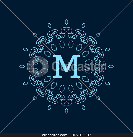 To use this stock image in your creative project, please select the size you need over to the right and click the "Add to Cart" button.
Your downloaded image will come with the Cutcaster watermark removed so don’t worry about the watermark you see on this page. Vector illustration monogram design stock vector clipart, Vector illustration monogram design. The Stock vector by Amelisk
