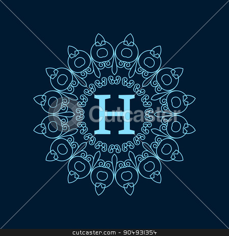 To use this stock image in your creative project, please select the size you need over to the right and click the "Add to Cart" button.
Your downloaded image will come with the Cutcaster watermark removed so don’t worry about the watermark you see on this page. Vector illustration monogram design stock vector clipart, Vector illustration monogram design. The Stock vector by Amelisk