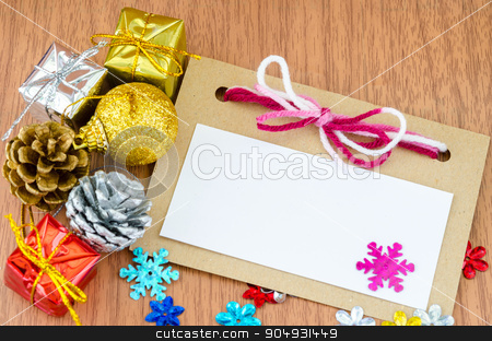 To use this stock image in your creative project, please select the size you need over to the right and click the "Add to Cart" button.
Your downloaded image will come with the Cutcaster watermark removed so don’t worry about the watermark you see on this page. Christmas card. stock photo, Christmas card with space and christmas decoration by Miss. PENCHAN PUMILA