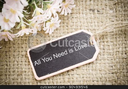 To use this stock image in your creative project, please select the size you need over to the right and click the "Add to Cart" button.
Your downloaded image will come with the Cutcaster watermark removed so don’t worry about the watermark you see on this page. All you need is love. stock photo, All you need is love vintage wood tag with flower on sack background. by Miss. PENCHAN PUMILA