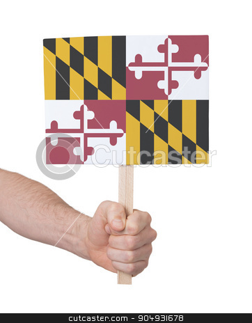 To use this stock image in your creative project, please select the size you need over to the right and click the "Add to Cart" button.
Your downloaded image will come with the Cutcaster watermark removed so don’t worry about the watermark you see on this page. Hand holding small card - Flag of Maryland stock photo, Hand holding small card, isolated on white - Flag of Maryland by michaklootwijk
