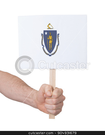 To use this stock image in your creative project, please select the size you need over to the right and click the "Add to Cart" button.
Your downloaded image will come with the Cutcaster watermark removed so don’t worry about the watermark you see on this page. Hand holding small card - Flag of Massachusetts stock photo, Hand holding small card, isolated on white - Flag of Massachusetts by michaklootwijk