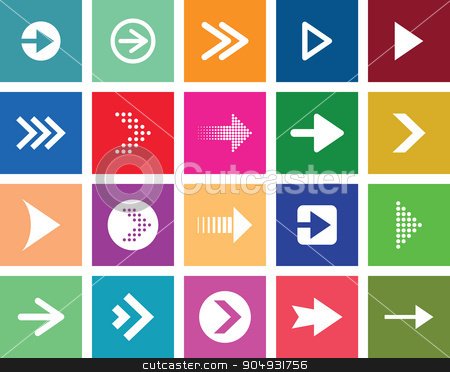 To use this stock image in your creative project, please select the size you need over to the right and click the "Add to Cart" button.
Your downloaded image will come with the Cutcaster watermark removed so don’t worry about the watermark you see on this page. coloured arrow set stock vector clipart, coloured arrow set by jameschipper