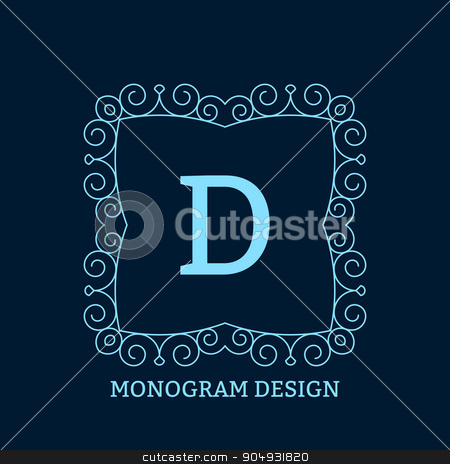 To use this stock image in your creative project, please select the size you need over to the right and click the "Add to Cart" button.
Your downloaded image will come with the Cutcaster watermark removed so don’t worry about the watermark you see on this page. Vector illustration of the linear blue monogram stock vector clipart, Vector illustration of linear design. Stock vector by Amelisk