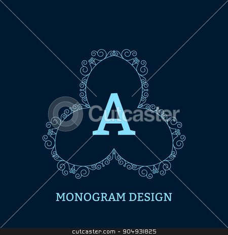 To use this stock image in your creative project, please select the size you need over to the right and click the "Add to Cart" button.
Your downloaded image will come with the Cutcaster watermark removed so don’t worry about the watermark you see on this page. Vector illustration of the linear blue monogram stock vector clipart, Vector illustration of linear design. Stock vector by Amelisk