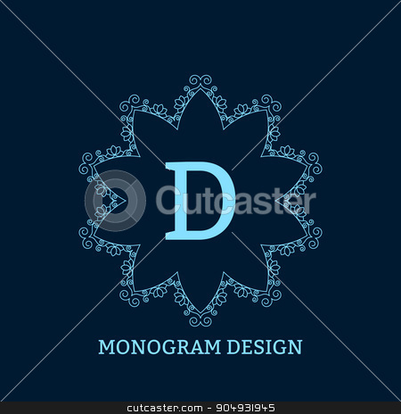 To use this stock image in your creative project, please select the size you need over to the right and click the "Add to Cart" button.
Your downloaded image will come with the Cutcaster watermark removed so don’t worry about the watermark you see on this page. Vector illustration of the linear blue monogram stock vector clipart, Vector illustration of linear design. Stock vector by Amelisk