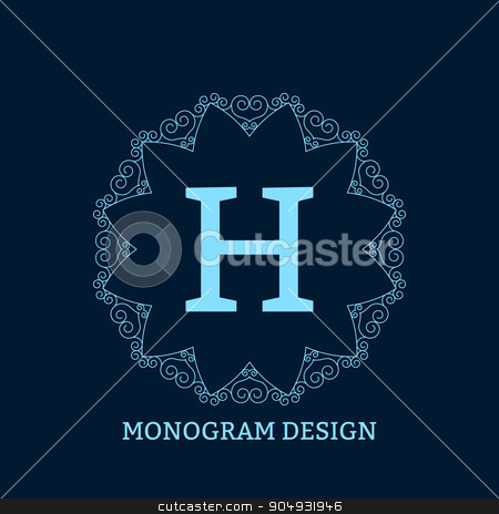 To use this stock image in your creative project, please select the size you need over to the right and click the "Add to Cart" button.
Your downloaded image will come with the Cutcaster watermark removed so don’t worry about the watermark you see on this page. Vector illustration of the linear blue monogram stock vector clipart, Vector illustration of linear design. Stock vector by Amelisk