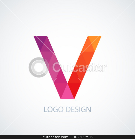 To use this stock image in your creative project, please select the size you need over to the right and click the "Add to Cart" button.
Your downloaded image will come with the Cutcaster watermark removed so don’t worry about the watermark you see on this page. Vector illustration of colorful logo letter v stock vector clipart, Vector illustration of colorful logo letter v. by Amelisk